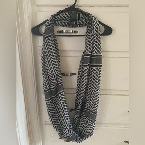 Worn a few times: infinity scarf